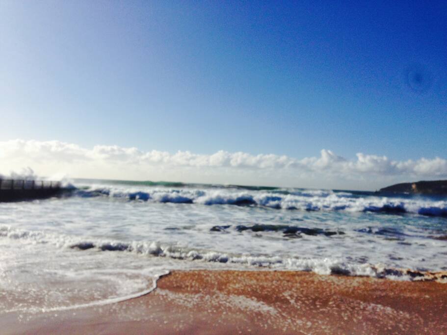 Beautiful 15 minute beach walk into the heart of Manly.