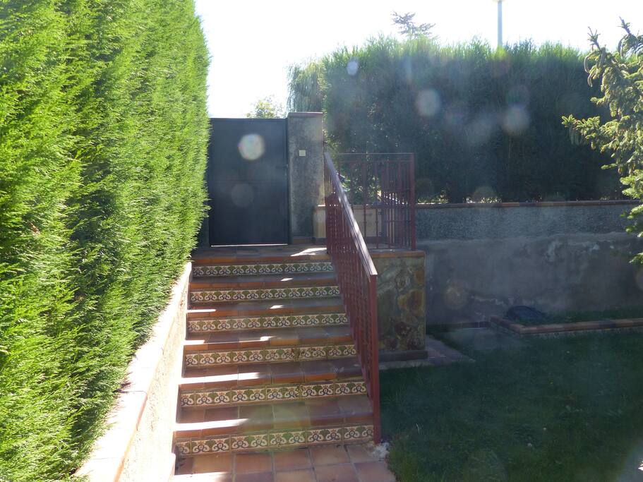 Entrada a la casa