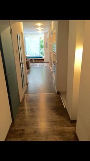 Entrance from front door