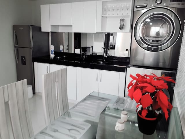 6A3 Beach front, cozy and modern flat