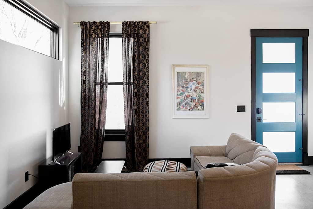 Open living room