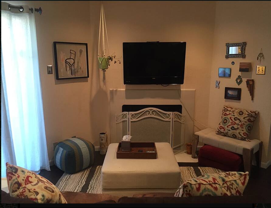 Comfortable, cozy living room