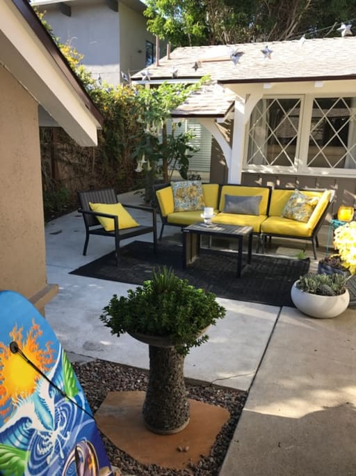 Interior Courtyard - complete with fountain - time to relax!