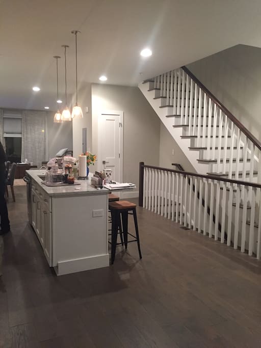 Kitchen and Living Area
