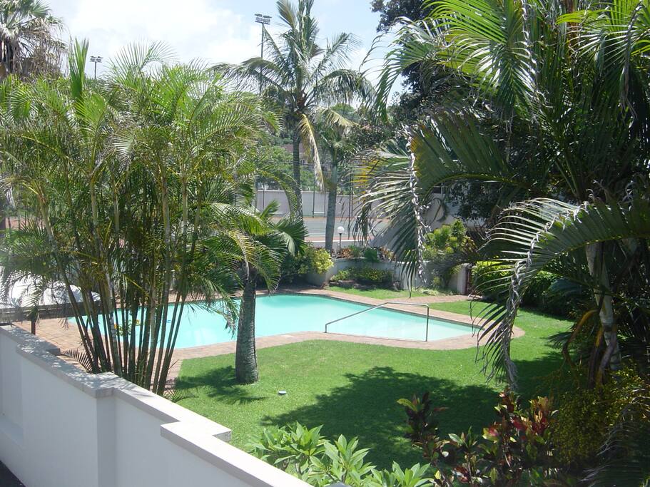 Pool and Tennis Court