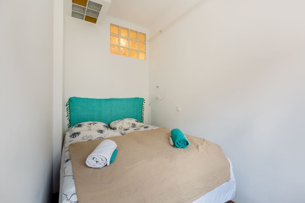 the separate bedroom