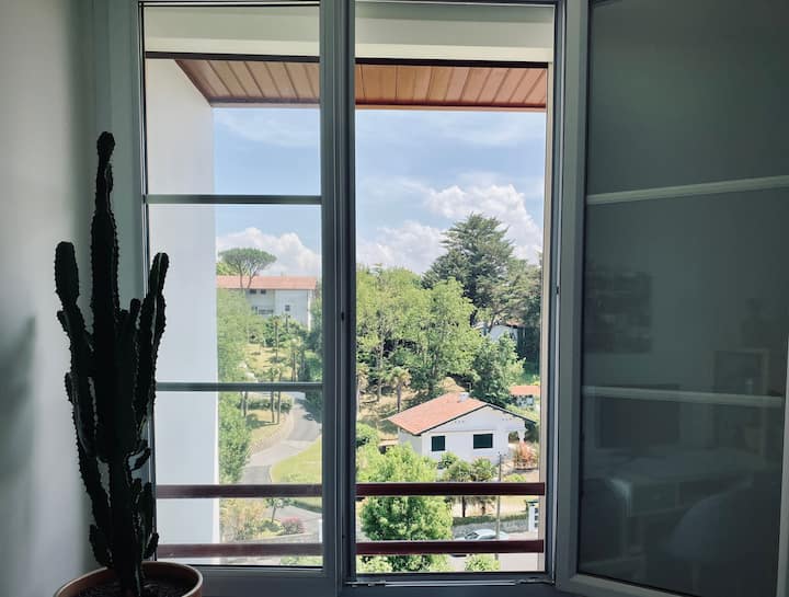 изглед от главната спалня