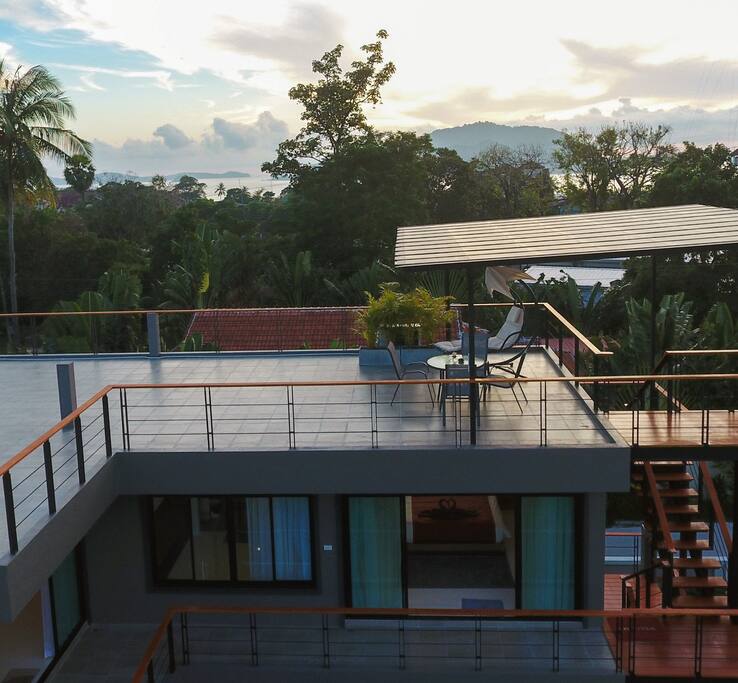 Full seaview terrace