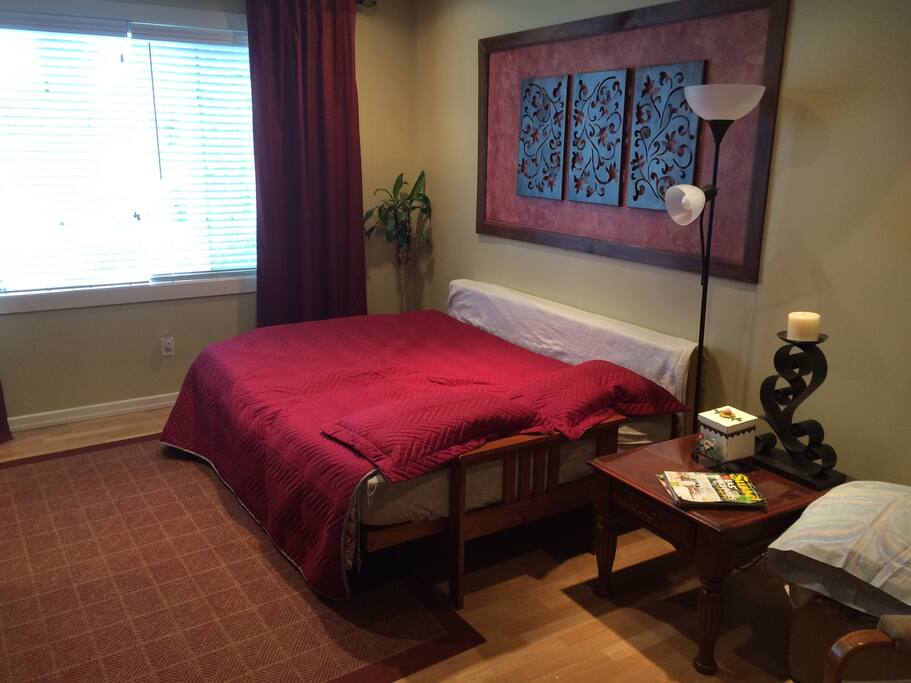 Queen futon with regular mattress