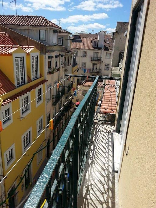 Bedroom balcony