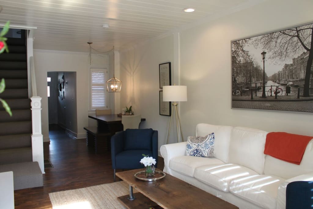 Spacious living area