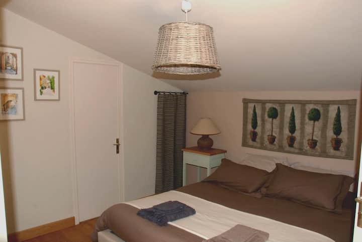 Spálňa s priamym prístupom na terasu