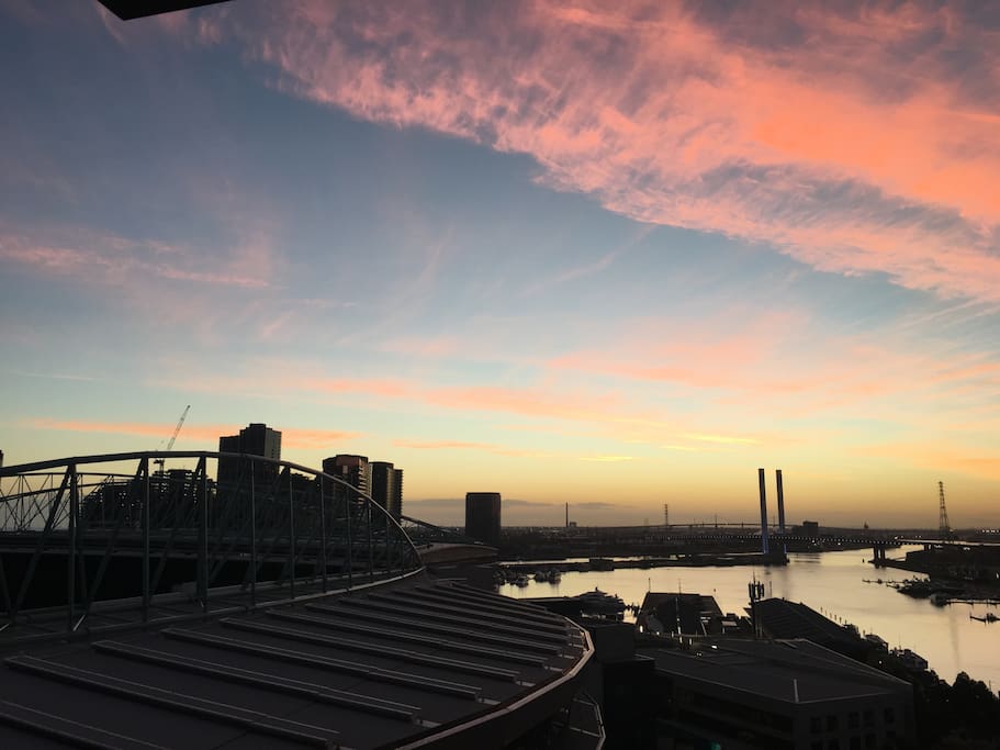 Lovely Sunset view from your room