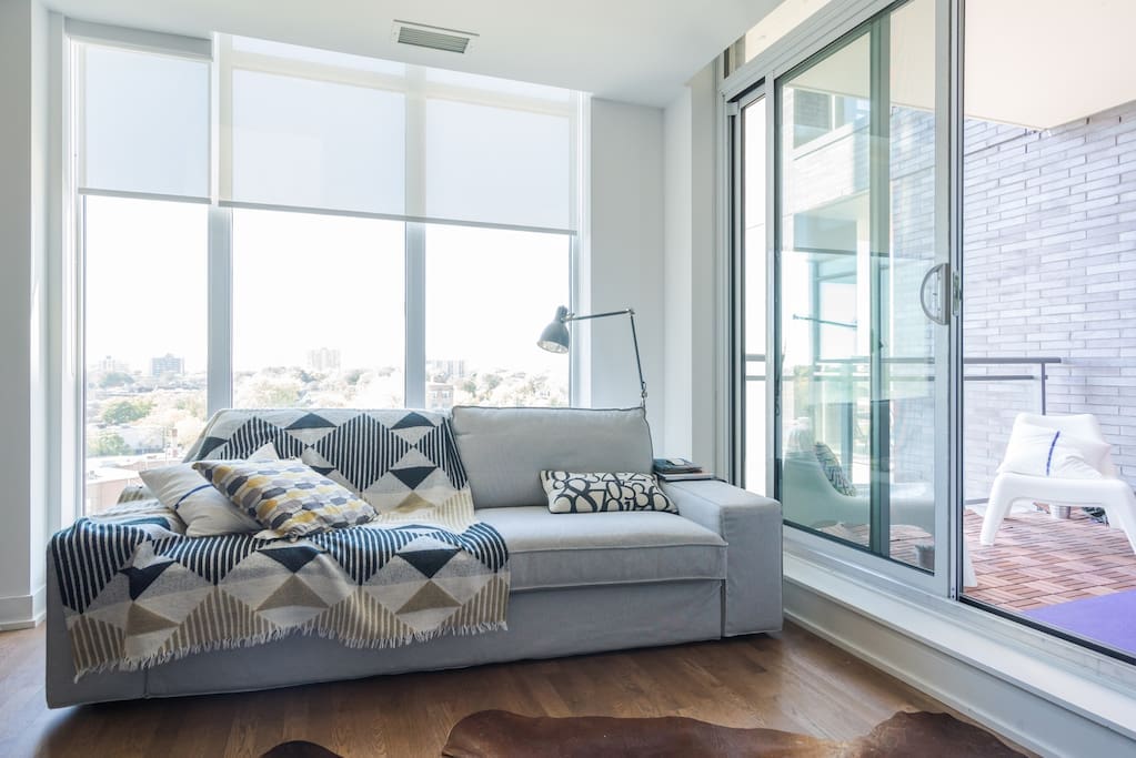 Beautiful Living Room in Queen Street West