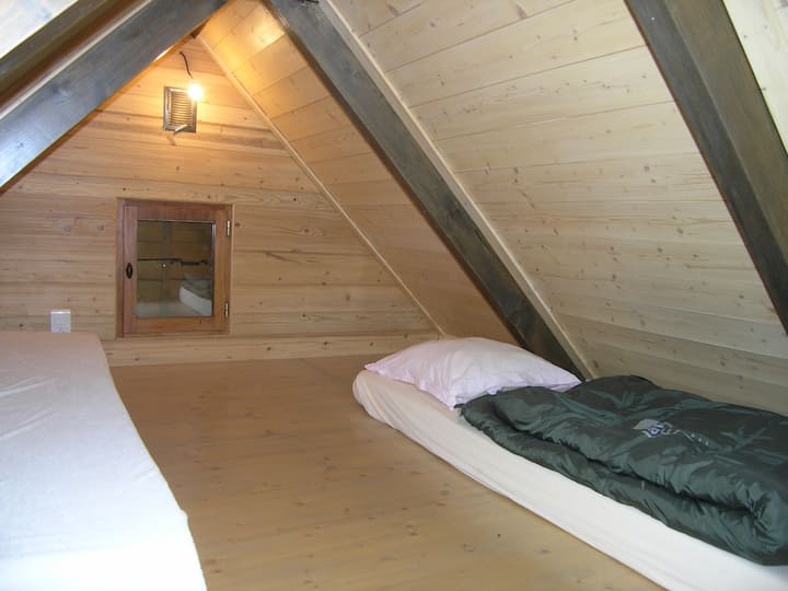 Dormitorio 4=altillo con 2 camas individuales