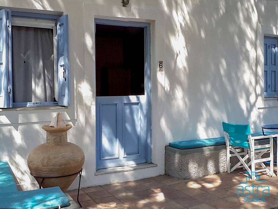 entrance of studio