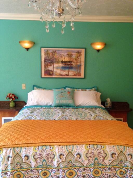 New Queen size bed.