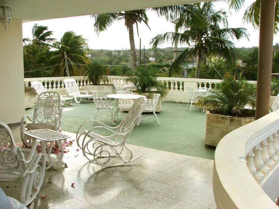Terraza planta superior