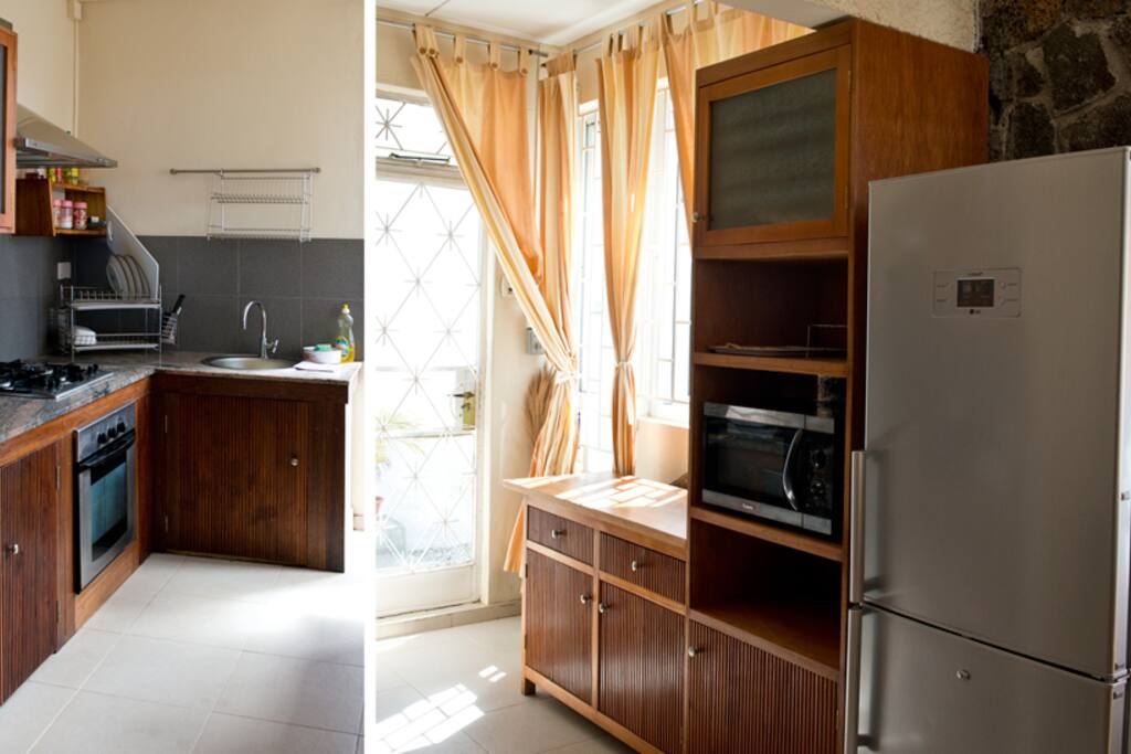 Fully equipped kitchen