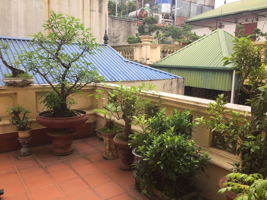 Outside view in 2nd floor