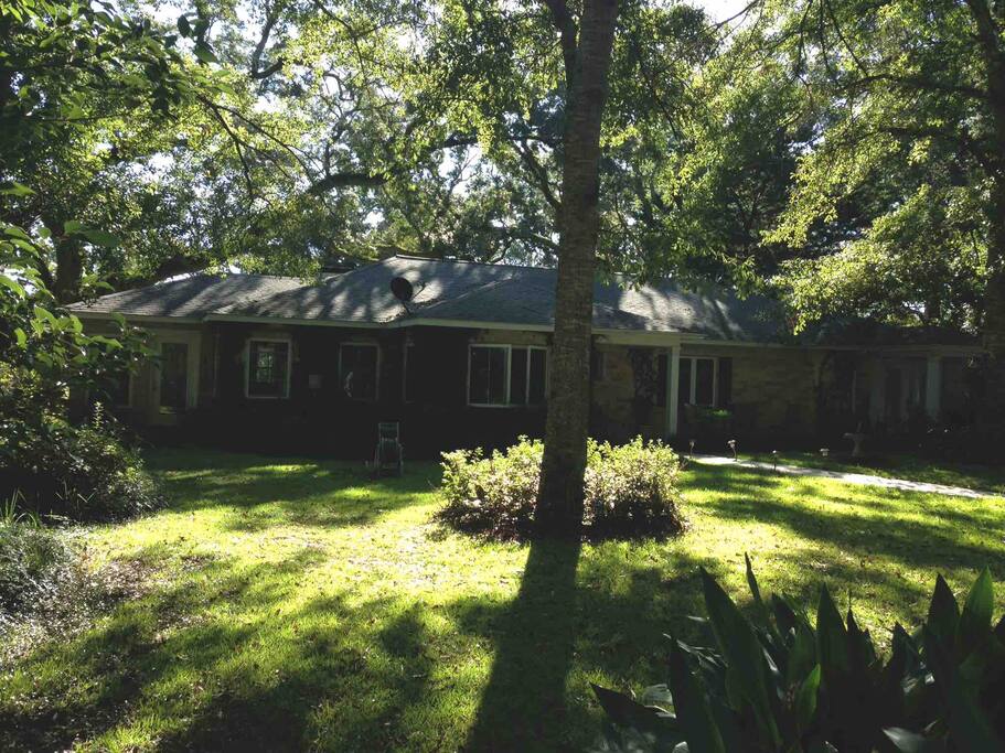 Front yard of home