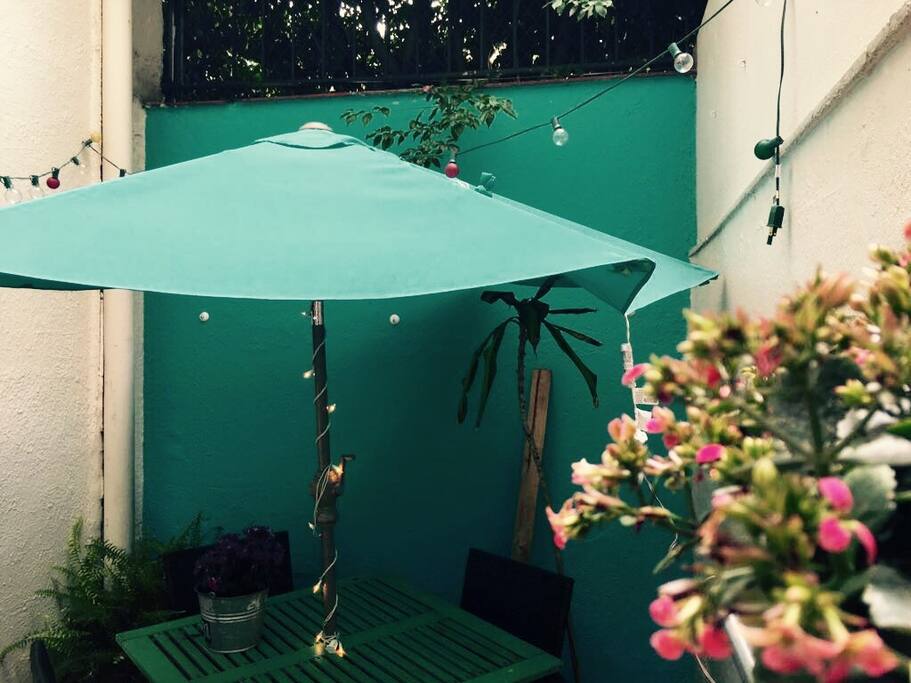 Cozy open air terrace
