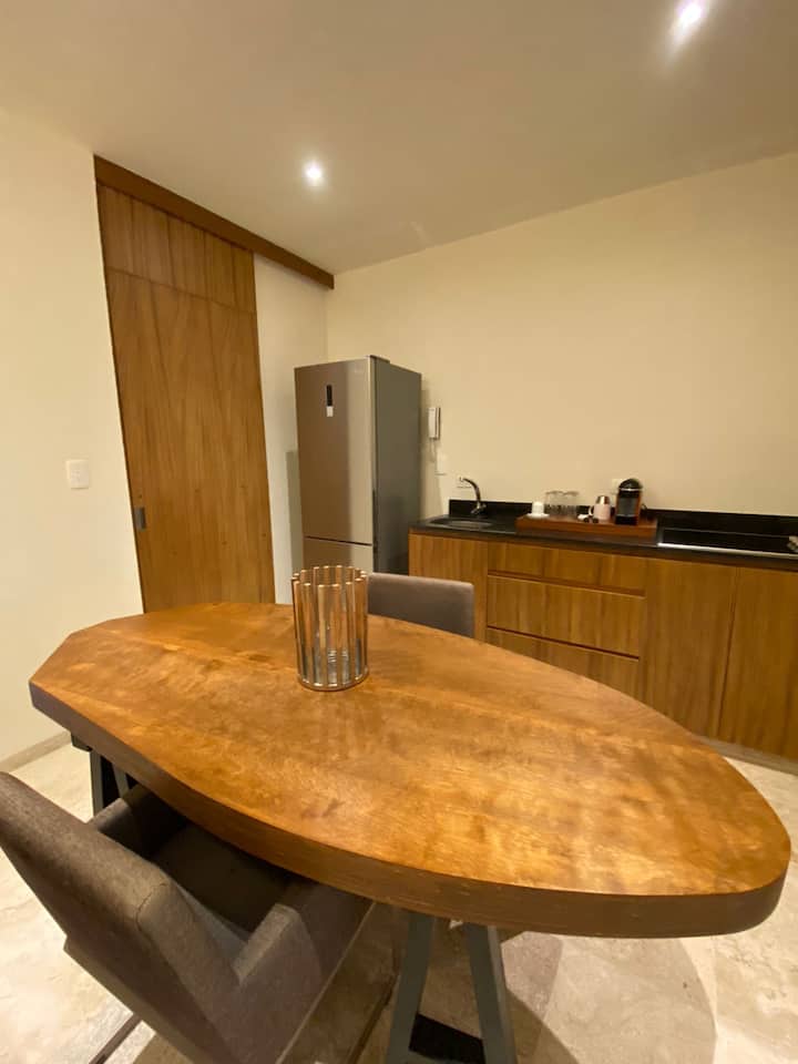 Luxoso 1 Bdrm Airbnb A/c En Montebello Apart Makou - Mérida