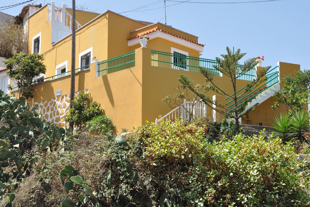 Exterior de la casa