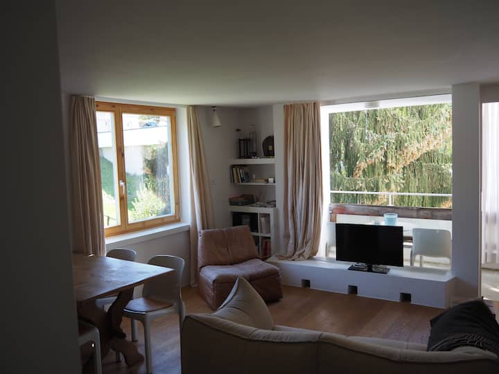 3-zimmer-original Rudolf Olgiati Wohnung - Flims