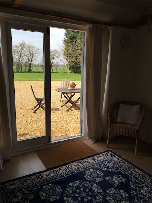Your own secluded place to sit in the sunshine