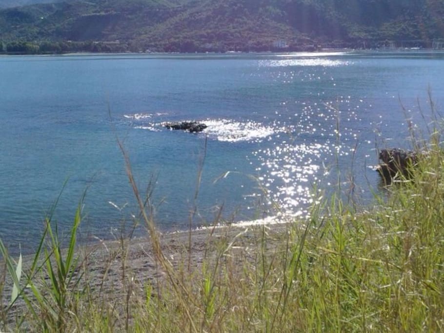 Spiaggia davanti casa