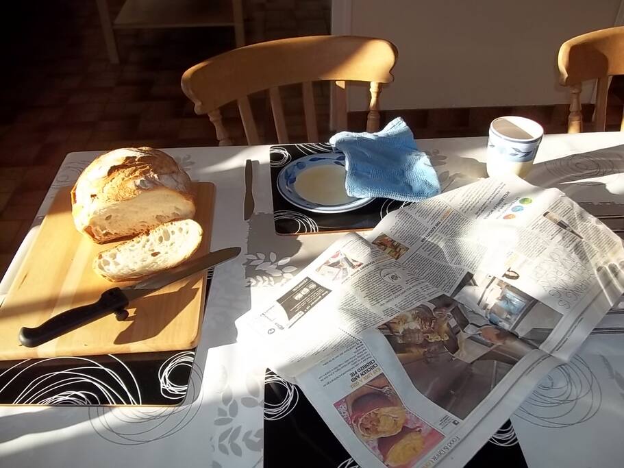 Nothing beats fresh French bread!