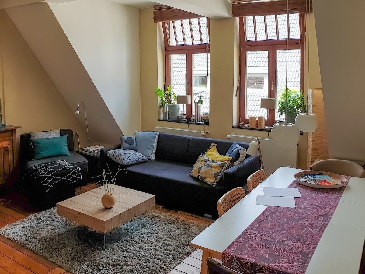 Top Airbnb: 2-Level Apartment with XL Roof Terrace & Air Conditioning in Nippes