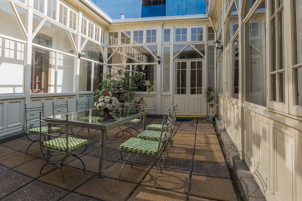 Patio interior