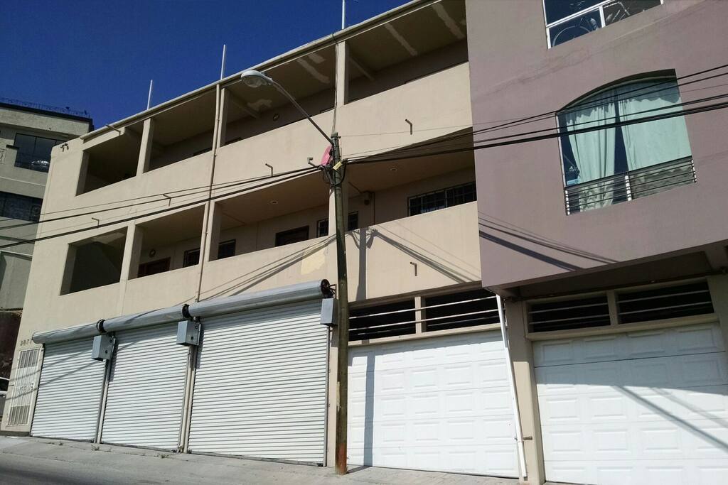 Fachada del departamento