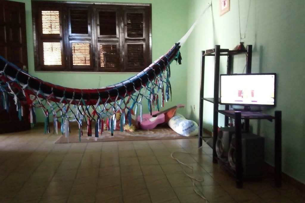Sala de esta e tv.