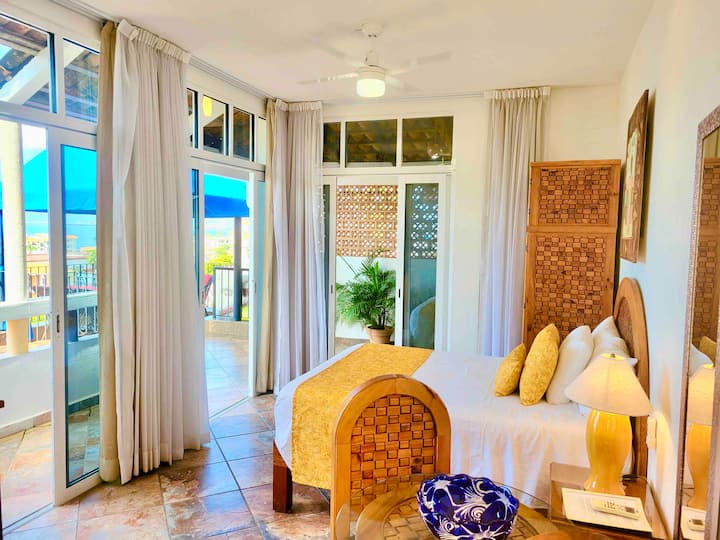 Casa Chile-rojo #3, Oceanview, Private Terrace, Ac - Puerto Vallarta