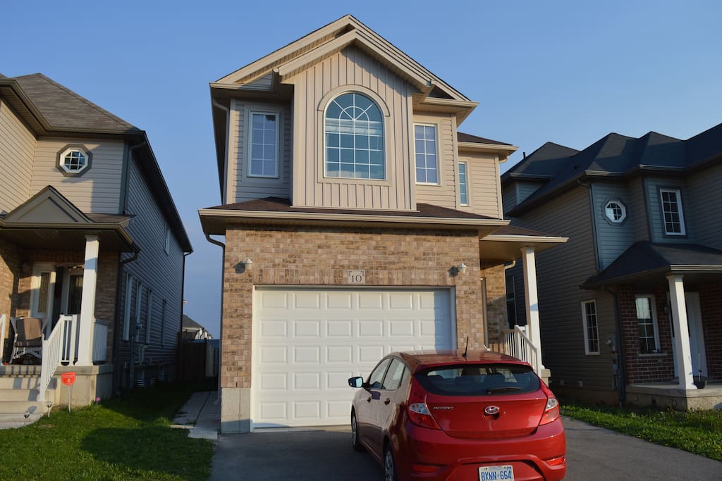 Front of the house