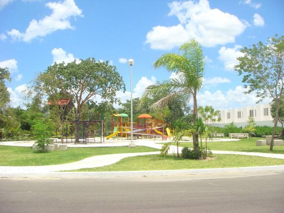Area de recreacion del fraccionamiento