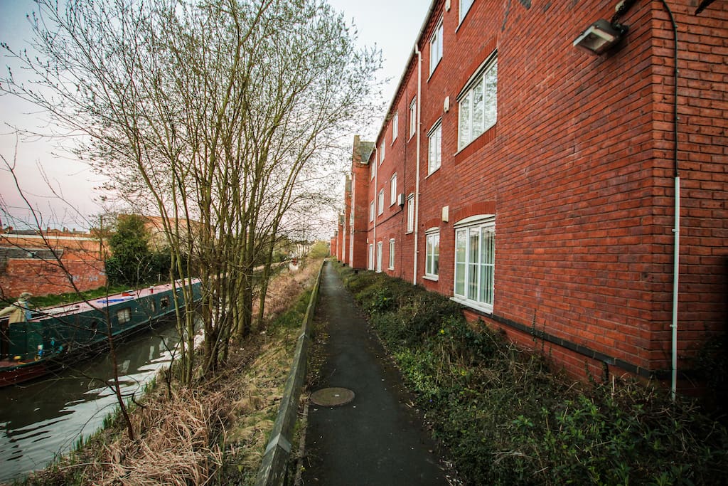 Canal side location