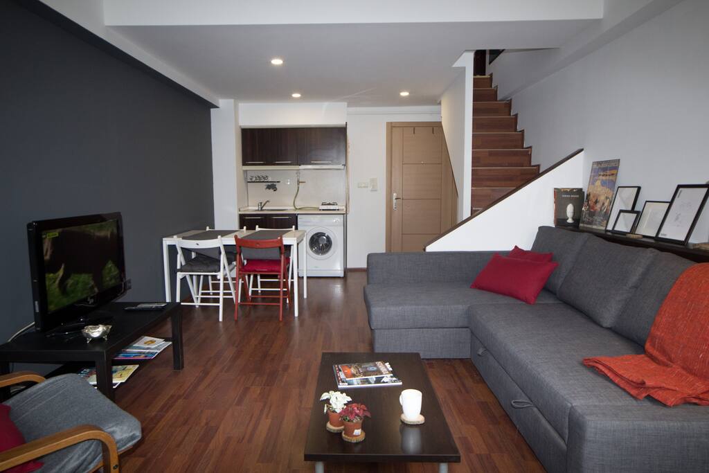 Living Room and Kitchen