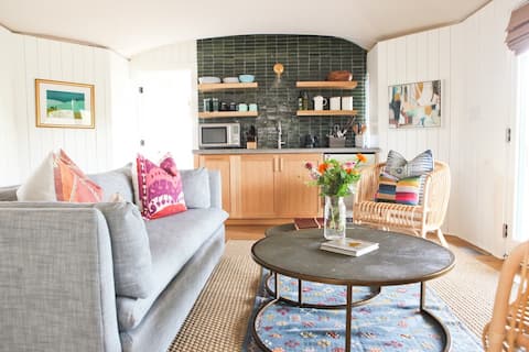 Top performing Airbnb: Crescent Moon Safari Tent at Wahwahtaysee Resort in Staples
