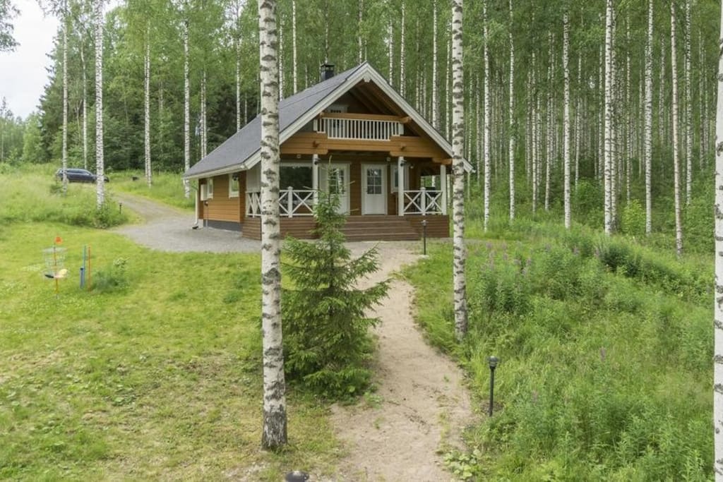 Metsätähti, polku laiturille