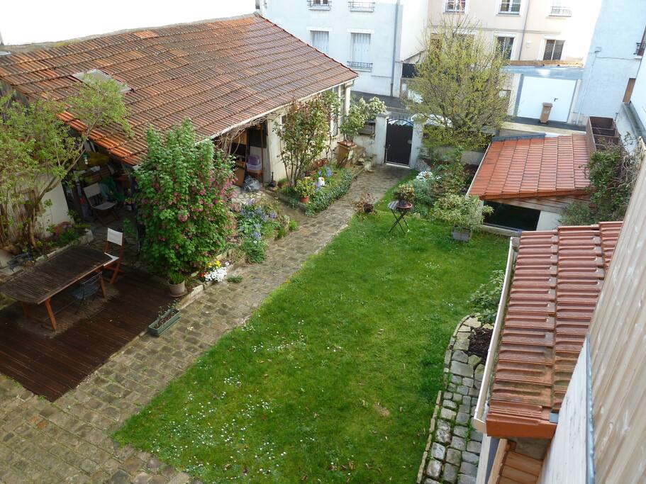 Le jardin pour un peu de repos, au calme