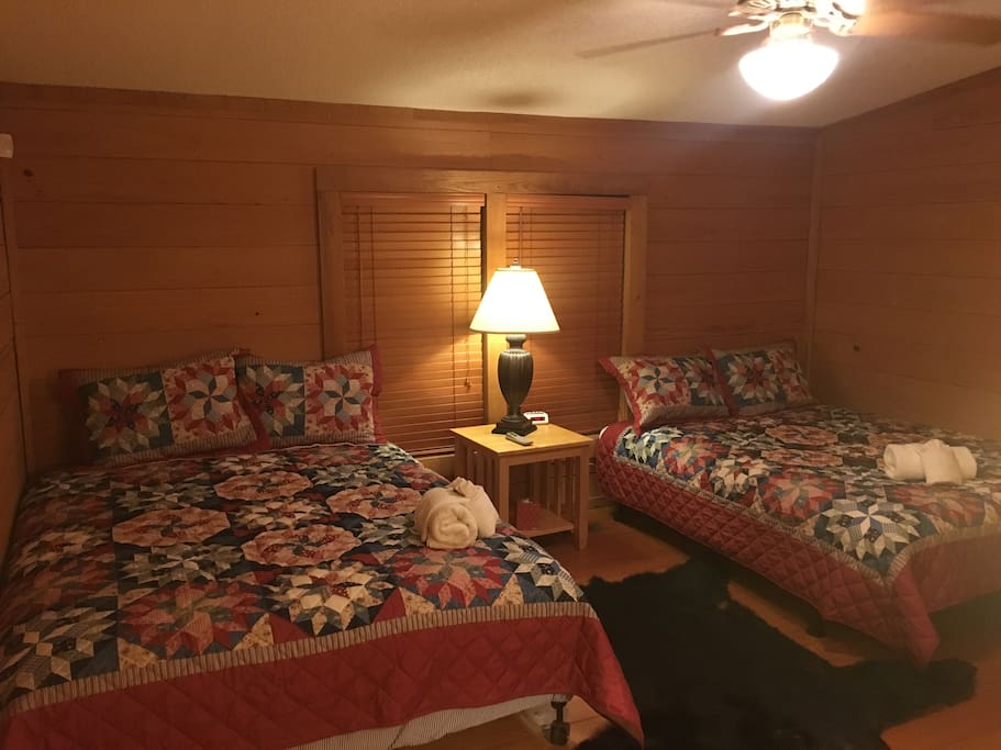 One of our rooms in the Main Lodge