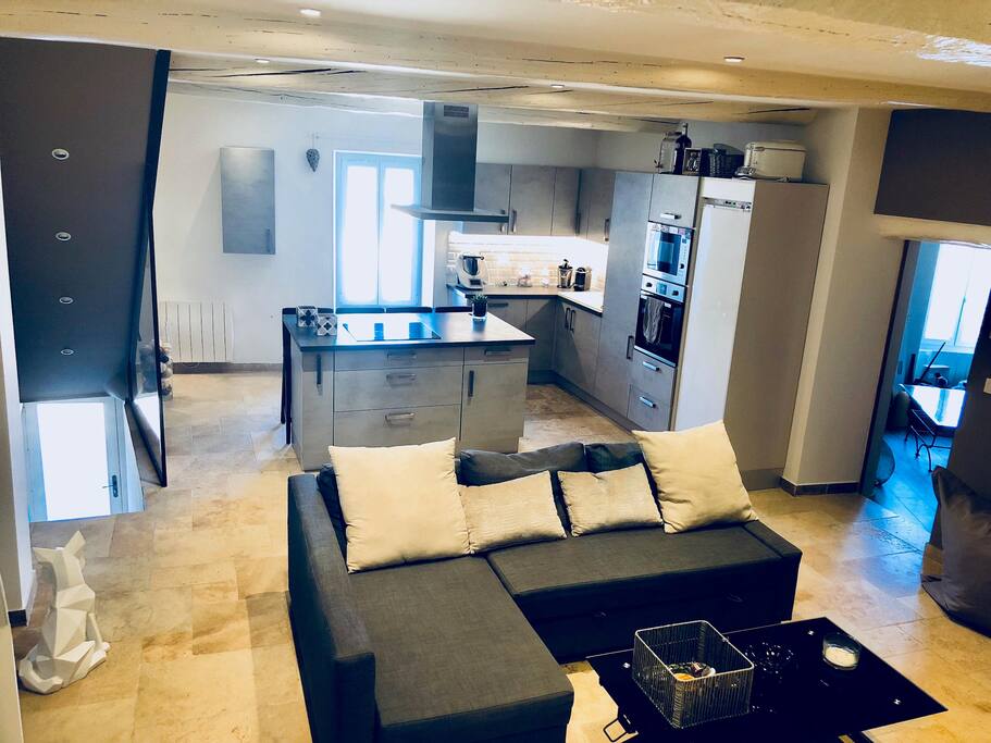 Salon/Cuisine