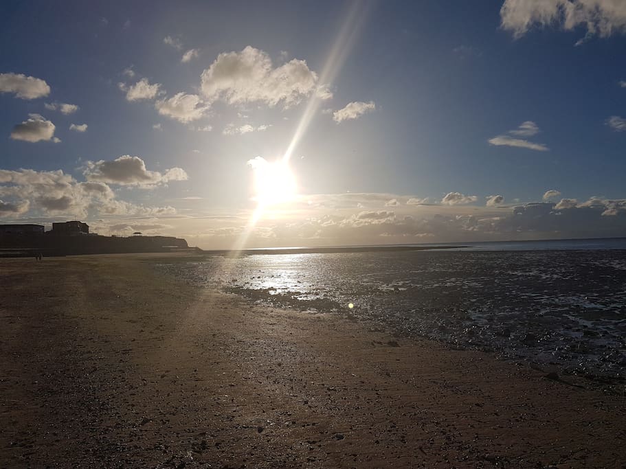 West Bay near Sun Set
