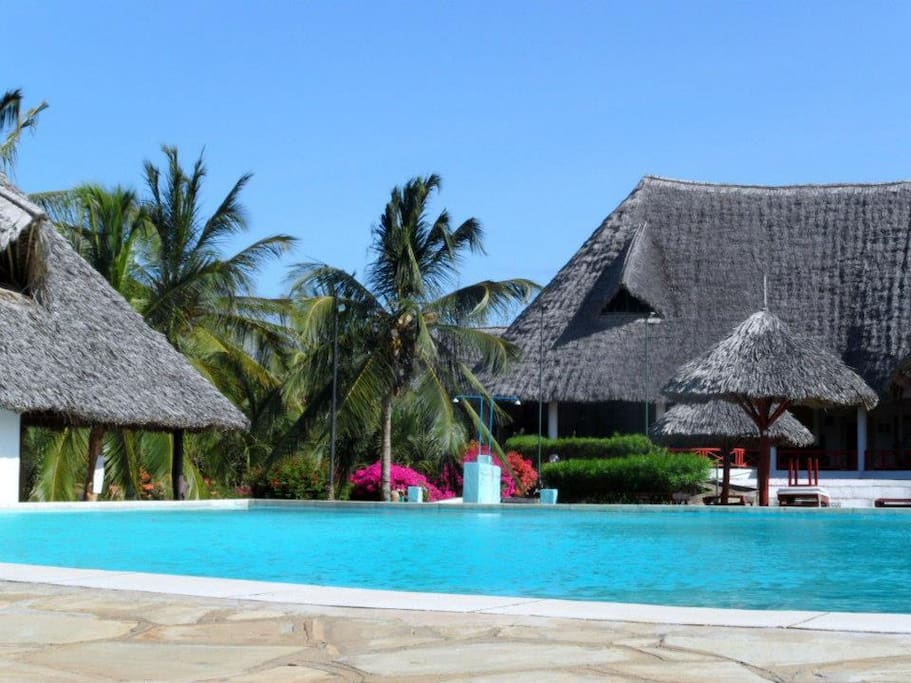 One of the pools