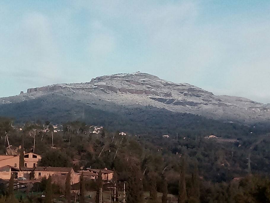 Las vistas desde la ventana de la habitación.