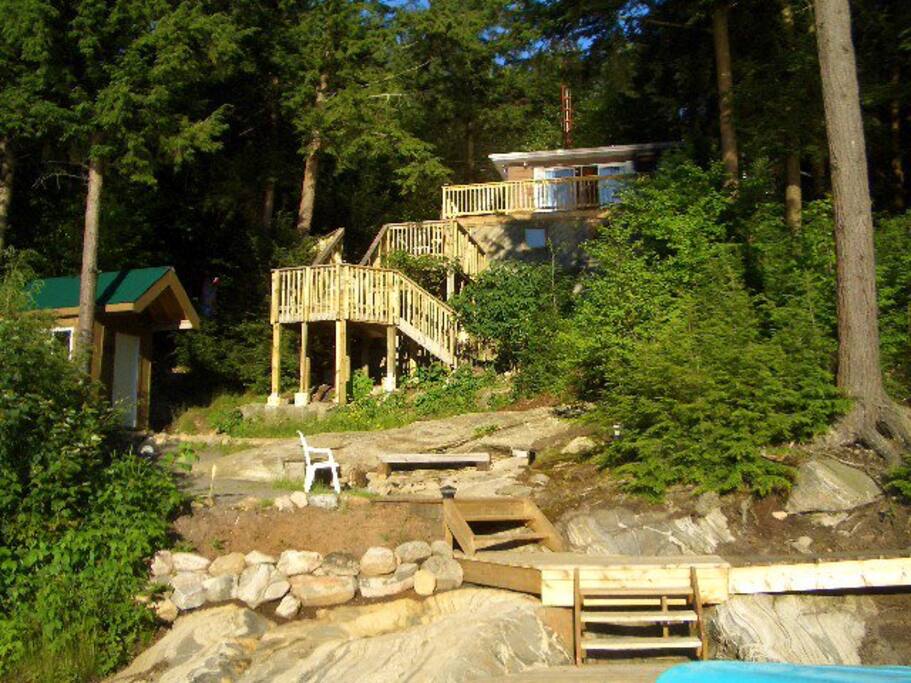 View from the dock